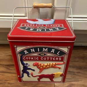 Williams Sonoma Animal Cookie Cutters NEW